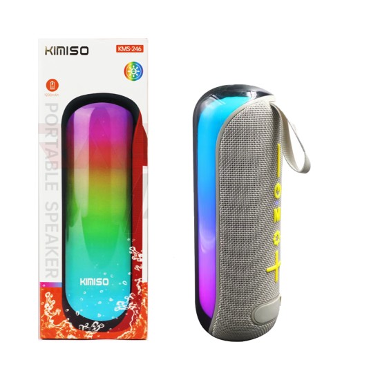 Kimiso Portable Wireless Speaker KMS-246 Gray